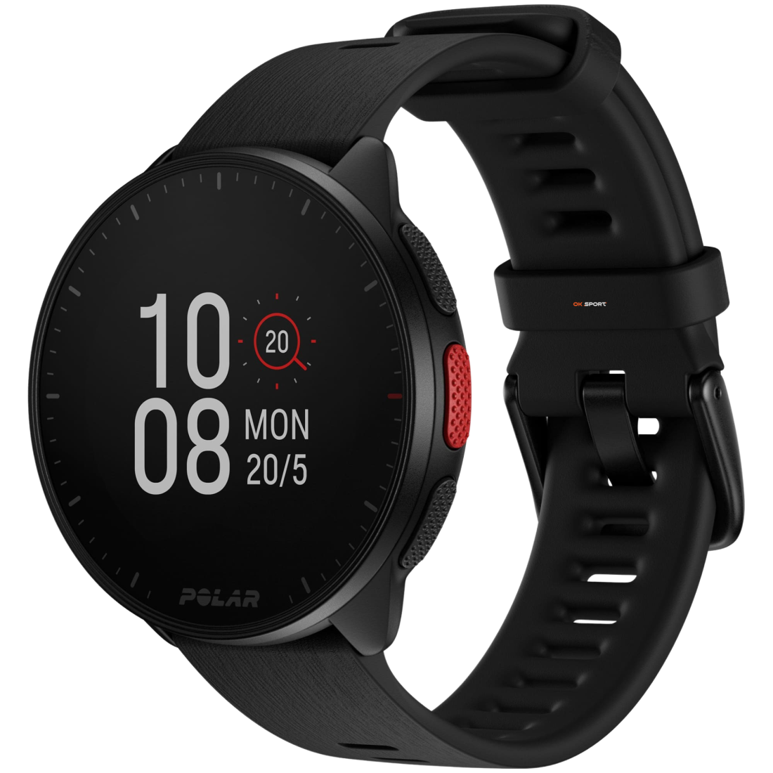 Polar Pacer спортивний годинник для бігу GPS пульсометр Bluetooth Night Black 900102174