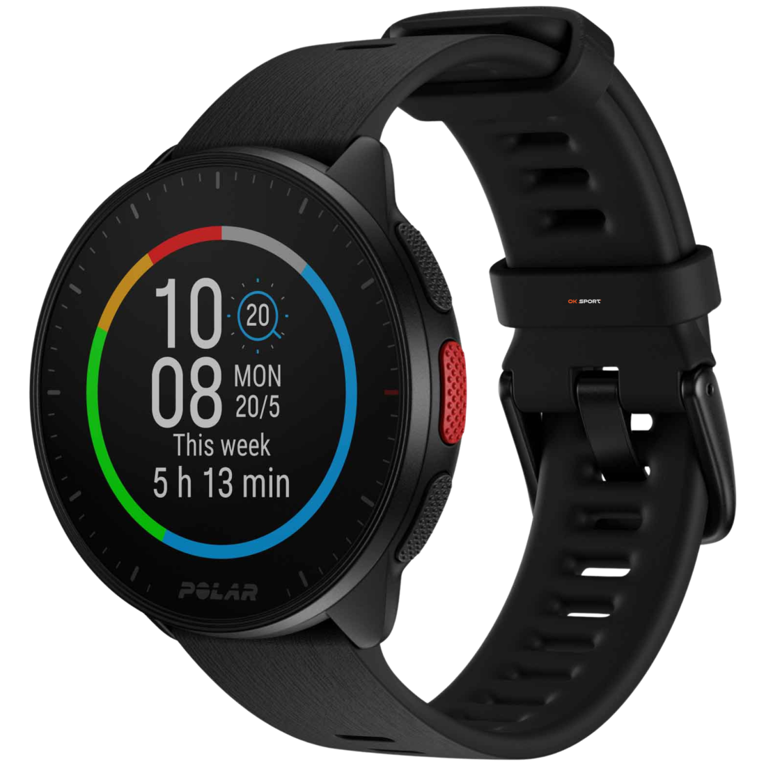 Polar Pacer спортивний годинник для бігу GPS пульсометр Bluetooth Night Black 900102174