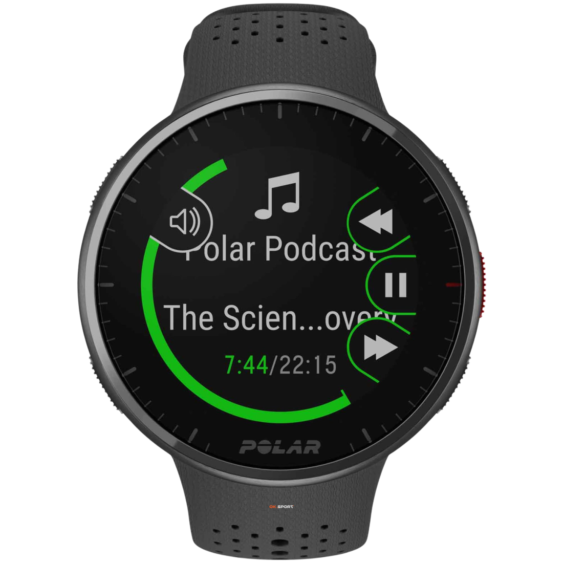 Polar Pacer Pro годинник спортивний для бігу та тренувань з GPS і пульсометром Carbon Gray 900102178