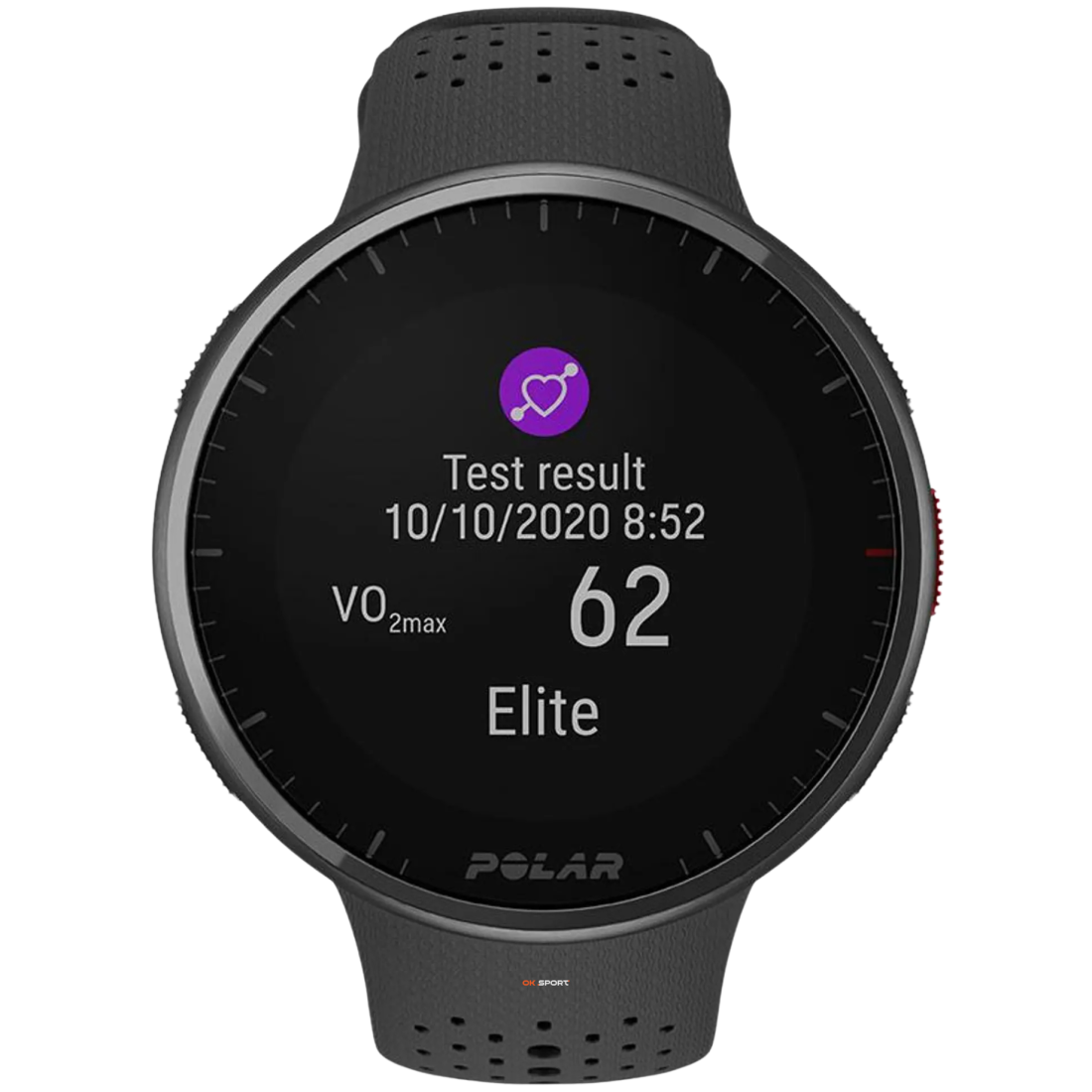 Polar Pacer Pro годинник спортивний для бігу та тренувань з GPS і пульсометром Carbon Gray 900102178
