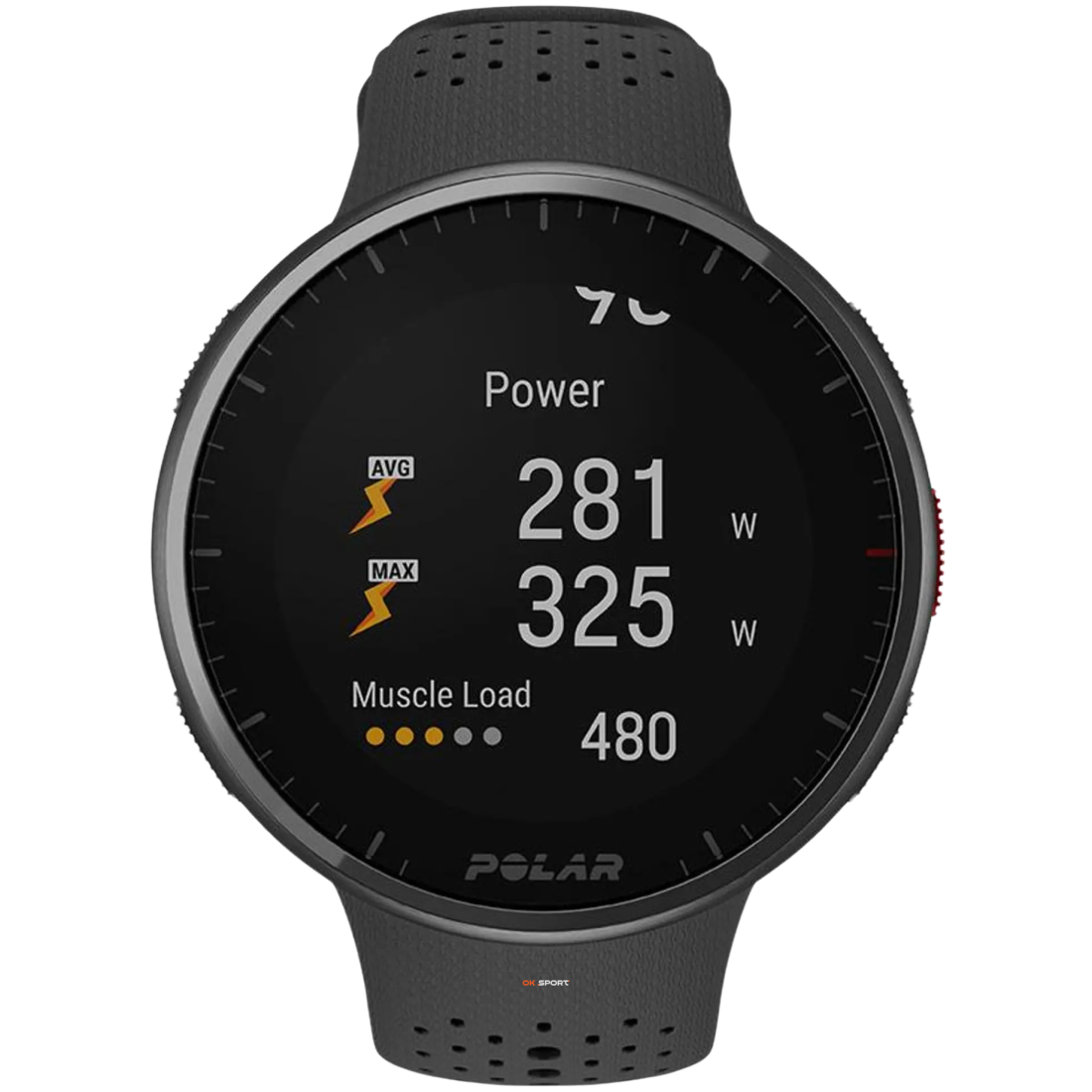 Polar Pacer Pro годинник спортивний для бігу та тренувань з GPS і пульсометром Carbon Gray 900102178