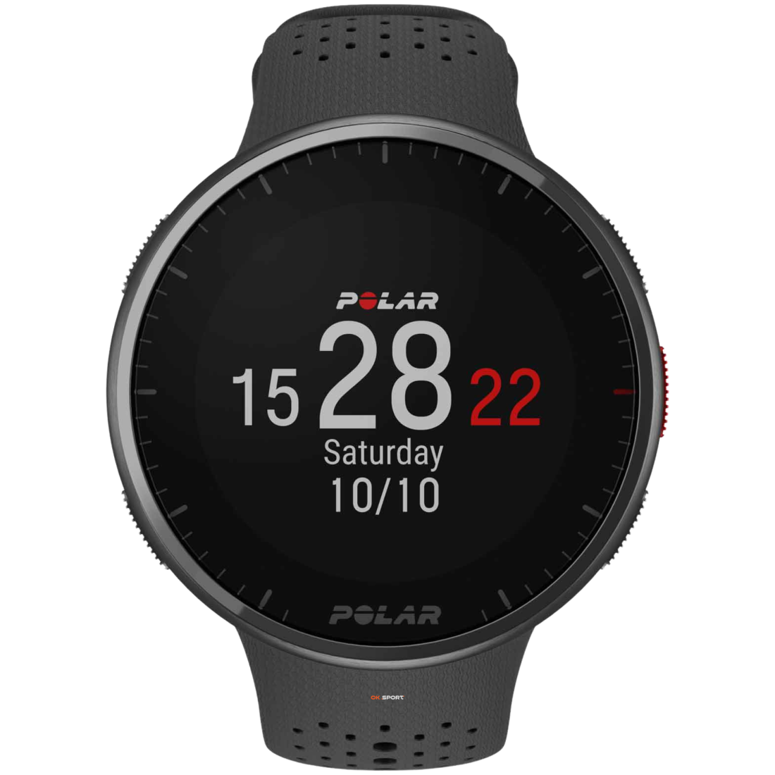 Polar Pacer Pro годинник спортивний для бігу та тренувань з GPS і пульсометром Carbon Gray 900102178