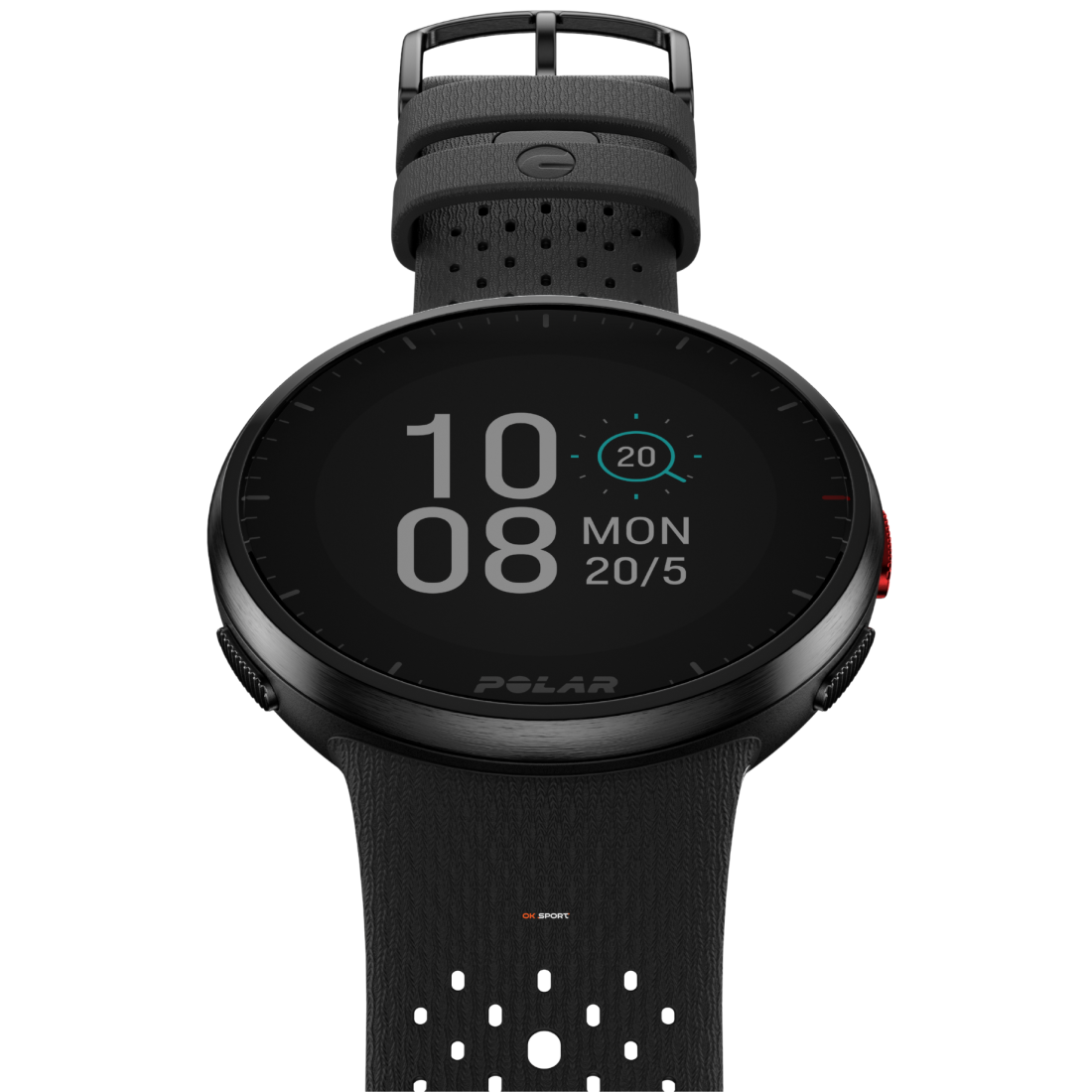 Polar Pacer Pro годинник спортивний для бігу та тренувань з GPS і пульсометром Carbon Gray 900102178