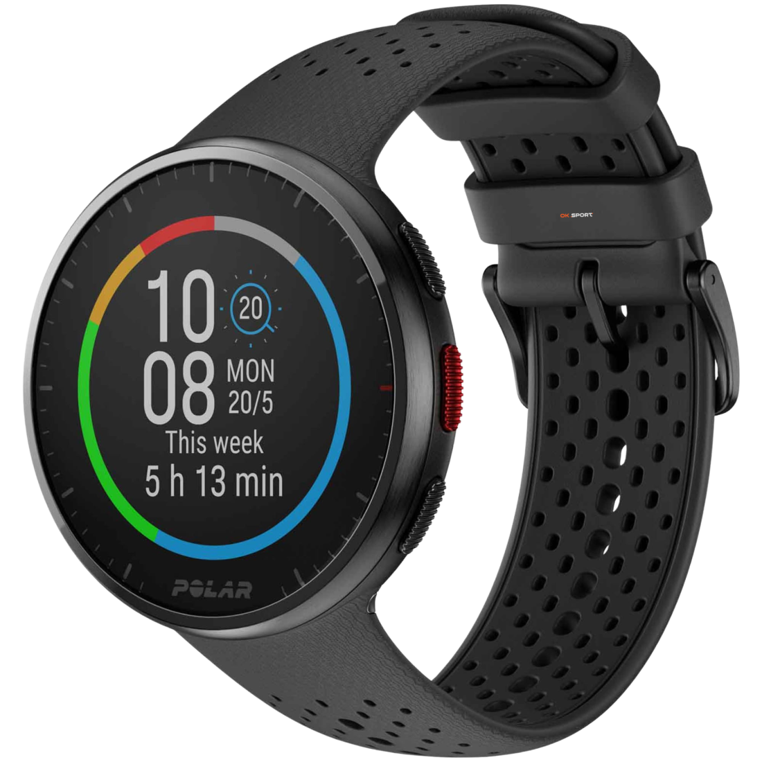 Polar Pacer Pro годинник спортивний для бігу та тренувань з GPS і пульсометром Carbon Gray 900102178