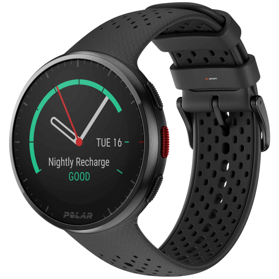 Polar Pacer Pro годинник спортивний для бігу та тренувань з GPS і пульсометром Carbon Gray 900102178