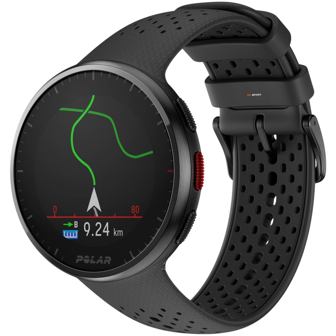 Polar Pacer Pro годинник спортивний для бігу та тренувань з GPS і пульсометром Carbon Gray 900102178