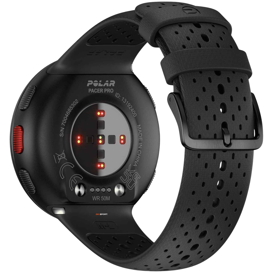 Polar Pacer Pro годинник спортивний для бігу та тренувань з GPS і пульсометром Carbon Gray 900102178