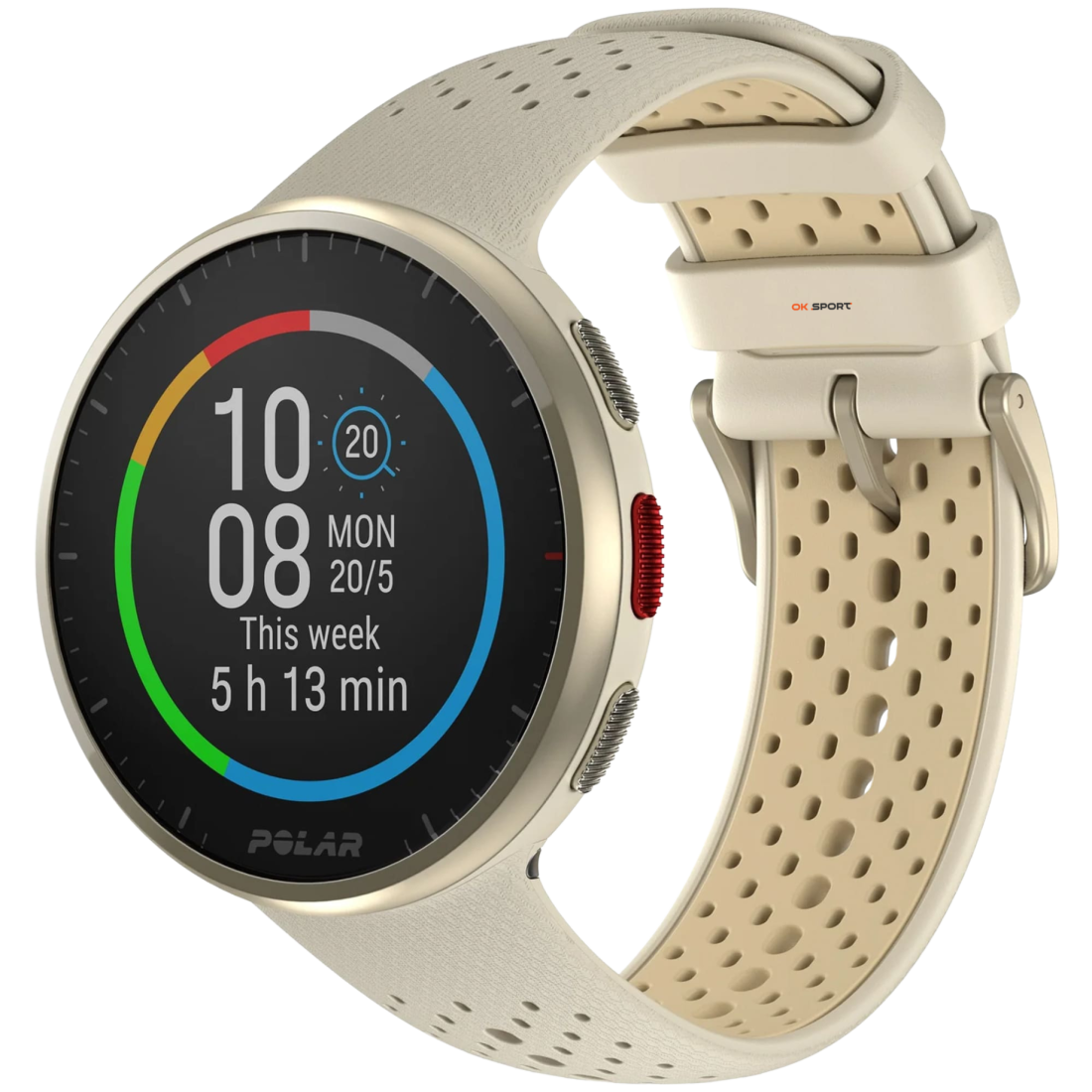 Polar Pacer Pro смарт годинник для спорту, тренувань і бігу з GPS водонепроникний Gold Dust 900108611