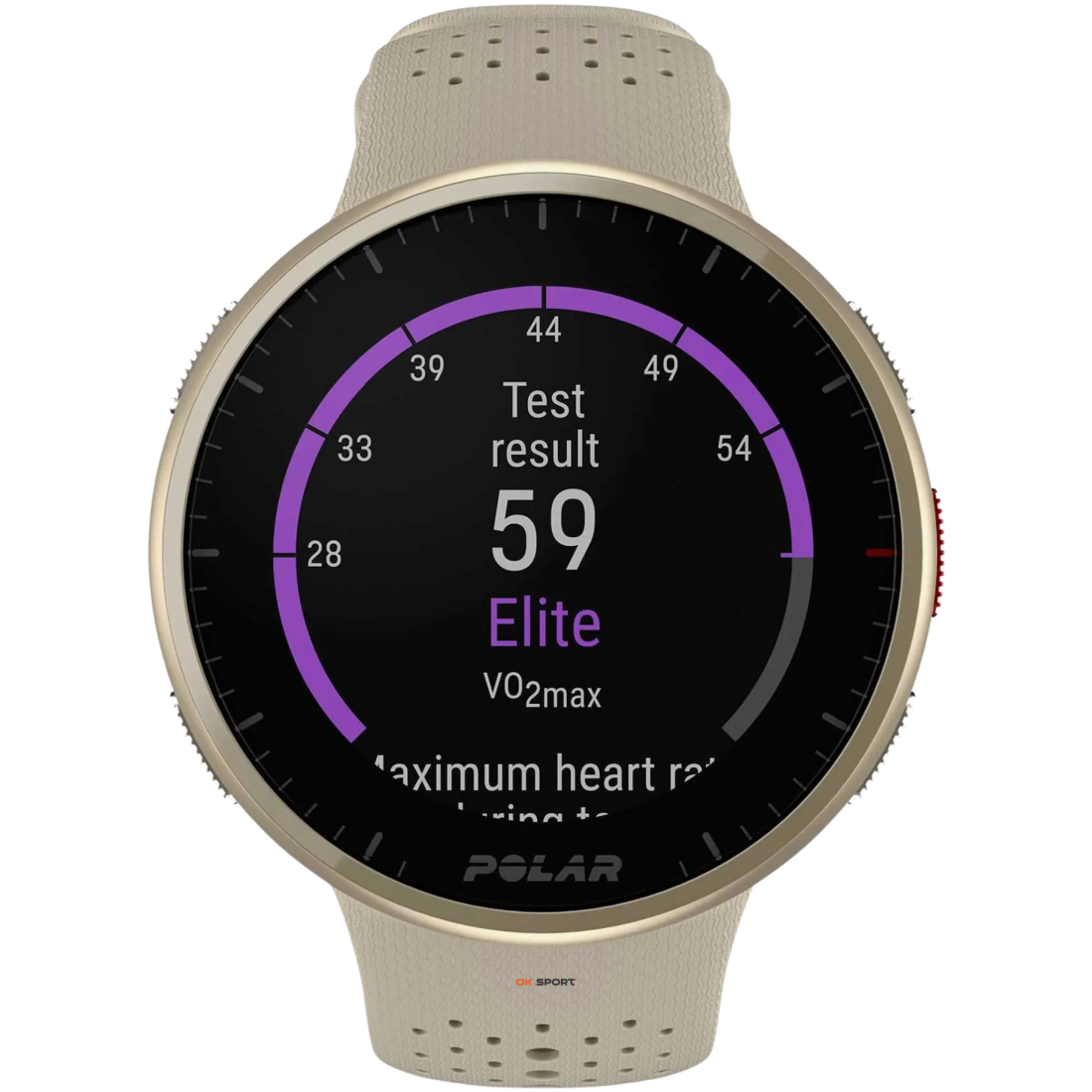 Polar Pacer Pro смарт годинник для спорту, тренувань і бігу з GPS водонепроникний Gold Dust 900108611
