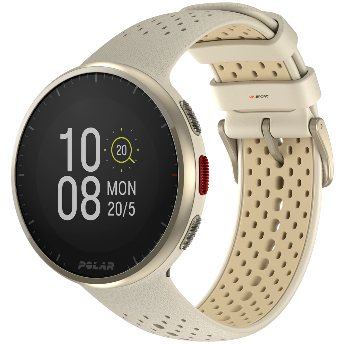 Polar Pacer Pro смарт годинник для спорту, тренувань і бігу з GPS водонепроникний Gold Dust 900108611