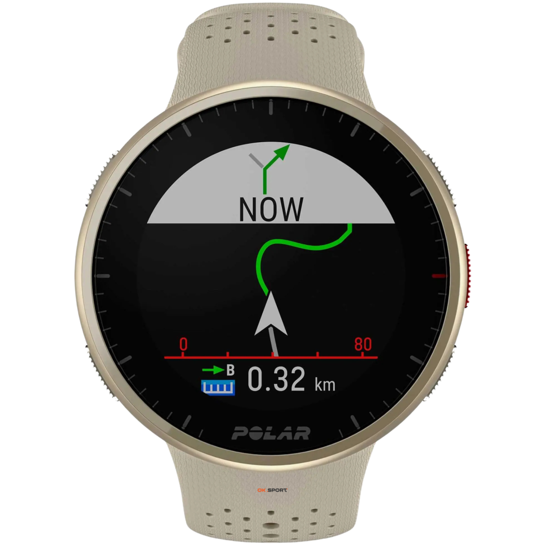 Polar Pacer Pro смарт годинник для спорту, тренувань і бігу з GPS водонепроникний Gold Dust 900108611