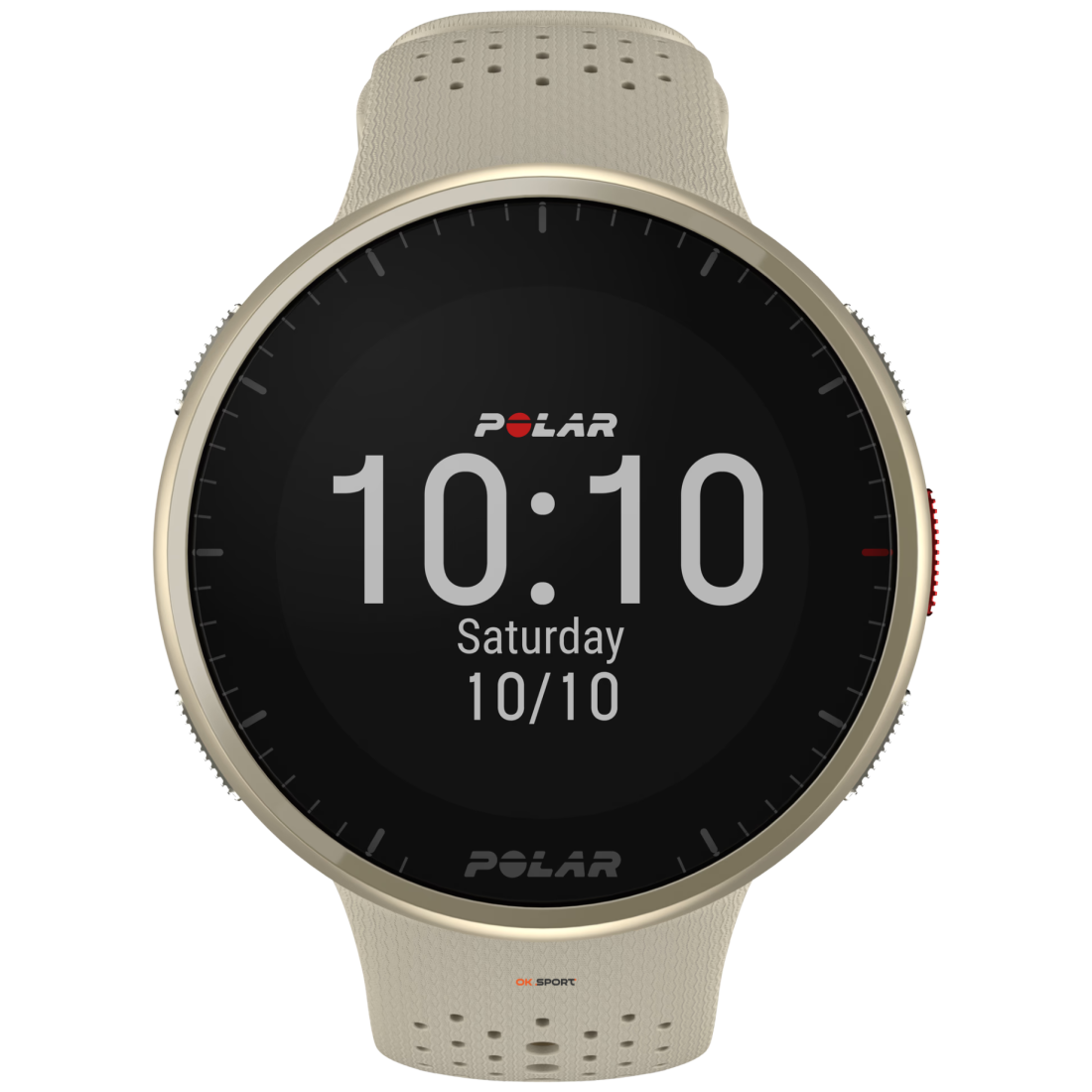 Polar Pacer Pro смарт годинник для спорту, тренувань і бігу з GPS водонепроникний Gold Dust 900108611