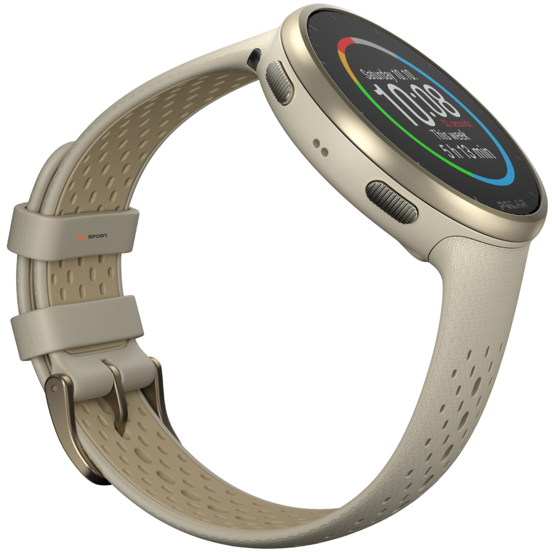 Polar Pacer Pro смарт годинник для спорту, тренувань і бігу з GPS водонепроникний Gold Dust 900108611