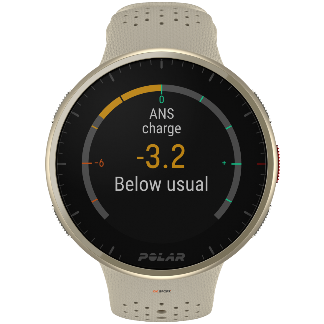 Polar Pacer Pro смарт годинник для спорту, тренувань і бігу з GPS водонепроникний Gold Dust 900108611