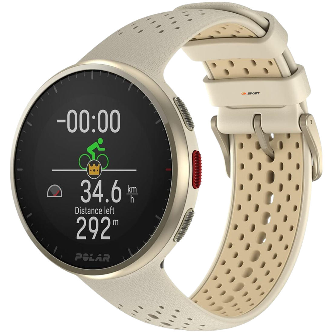 Polar Pacer Pro смарт годинник для спорту, тренувань і бігу з GPS водонепроникний Gold Dust 900108611