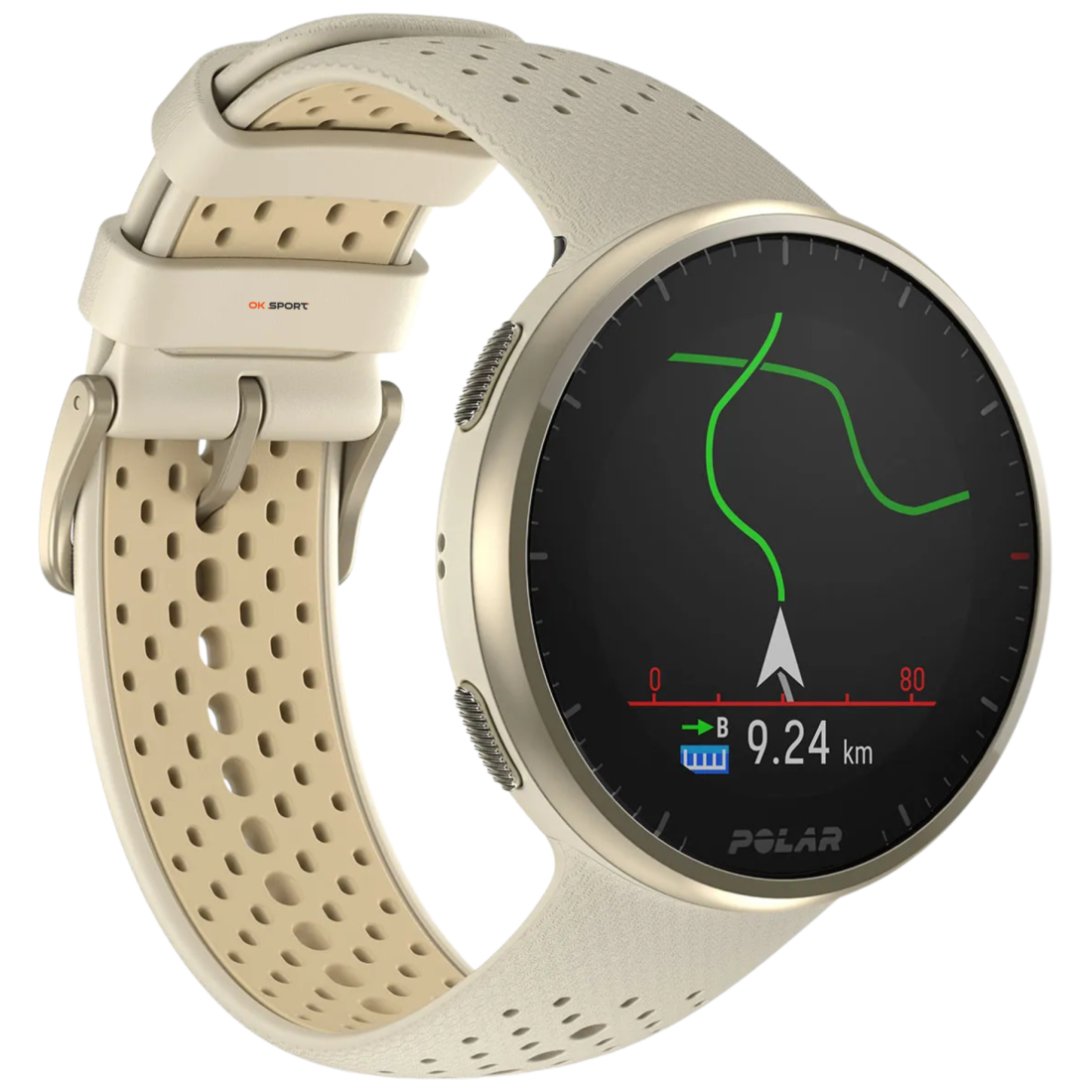 Polar Pacer Pro смарт годинник для спорту, тренувань і бігу з GPS водонепроникний Gold Dust 900108611