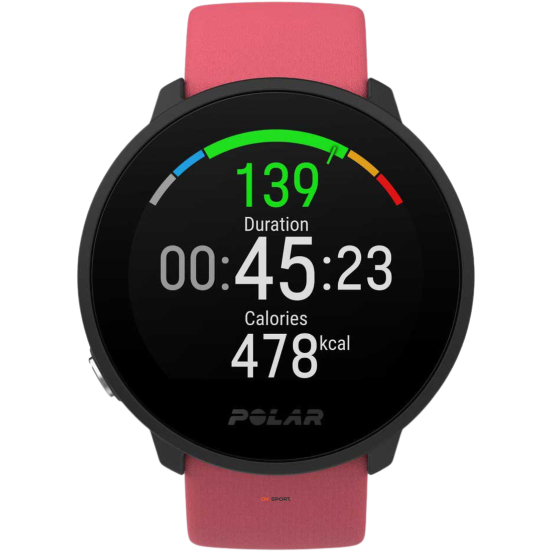 Polar Unite спортивний годинник фітнес-трекер з пульсометром Pink 90081802