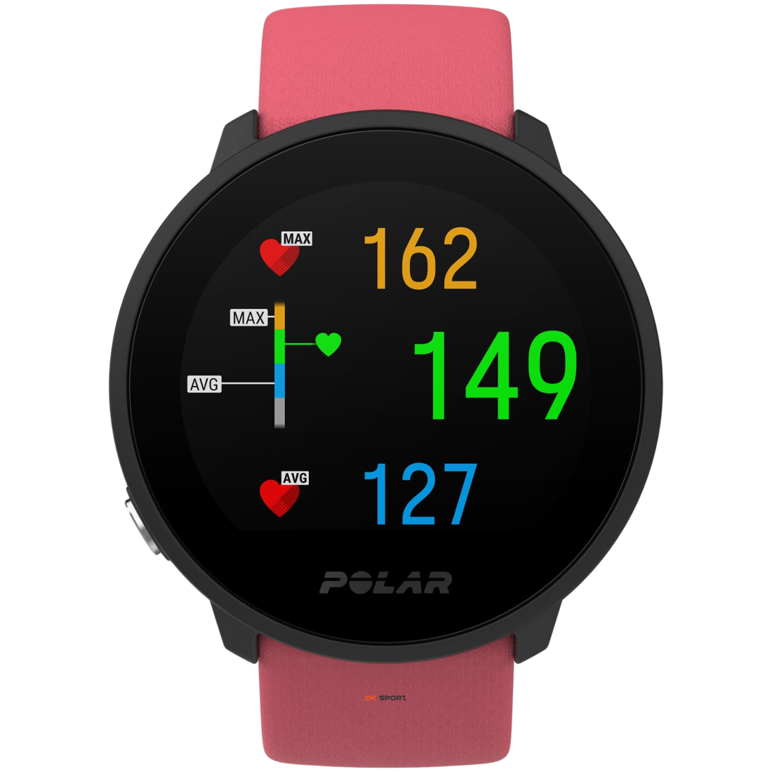 Polar Unite спортивний годинник фітнес-трекер з пульсометром Pink 90081802