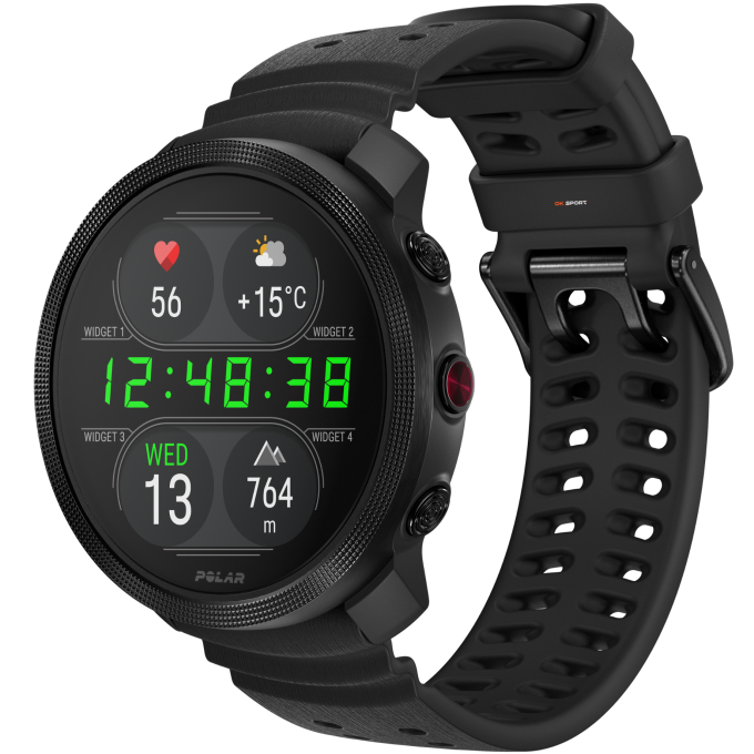 Polar Vantage M3 спортивний смарт-годинник для бігу, плавання, фітнесу Black 900112398
