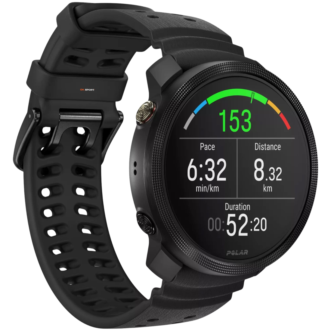 Polar Vantage M3 спортивний смарт-годинник для бігу, плавання, фітнесу Black 900112398