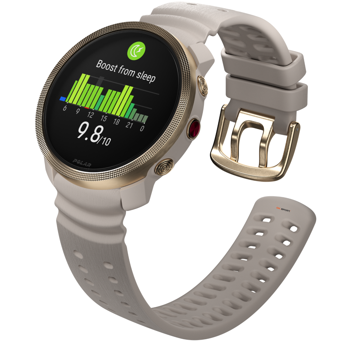 Polar Vantage M3 розумний годинник Smart Multi-Sport Greige Sand 900112399