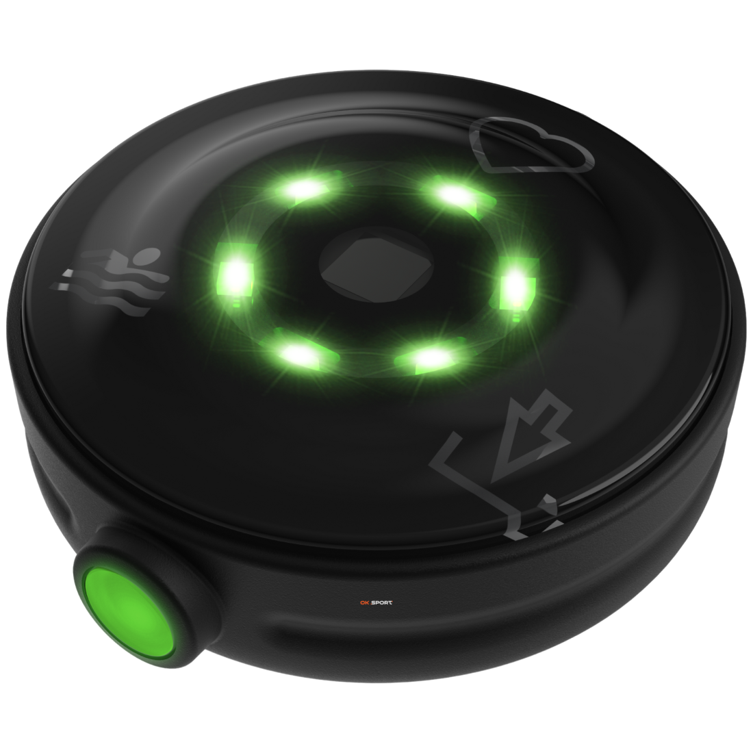 Polar Verity Sense пульсометр на руку оптичний датчик серцевого ритму ЧСС Black 920110147