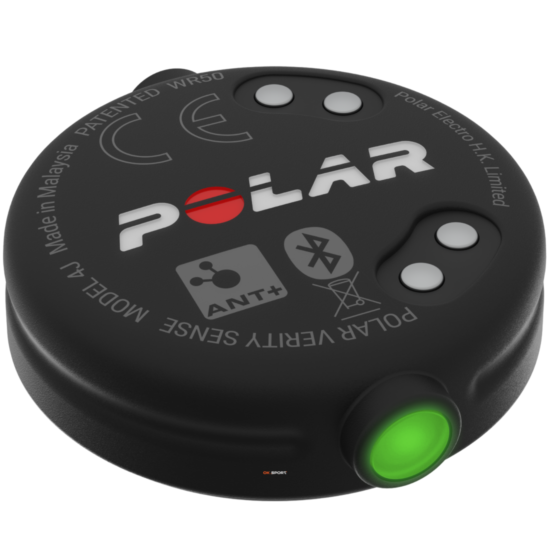 Polar Verity Sense пульсометр на руку оптичний датчик серцевого ритму ЧСС Black 920110147