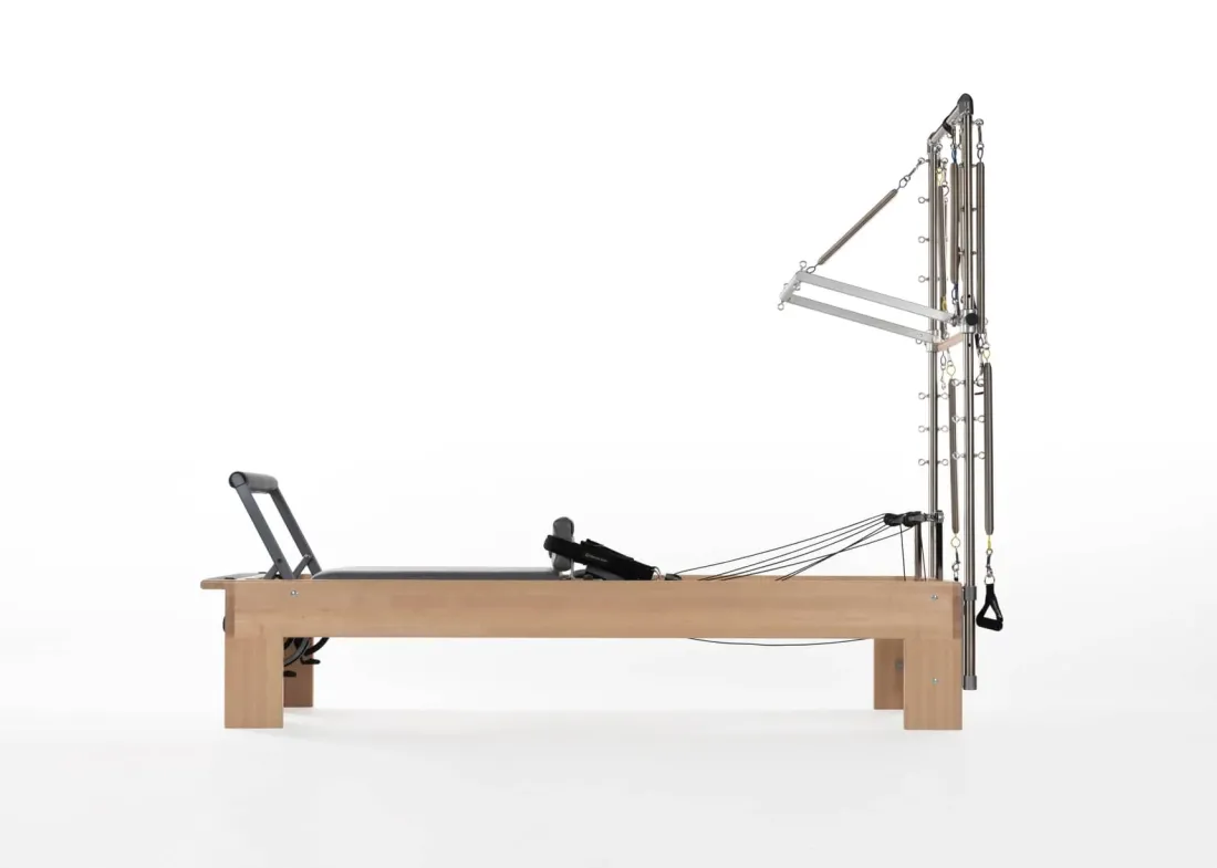Реформер для пілатесу з вежею та матом Balanced Body Studio Reformer Revo MTO (BB-11949C-Storm, сірий)