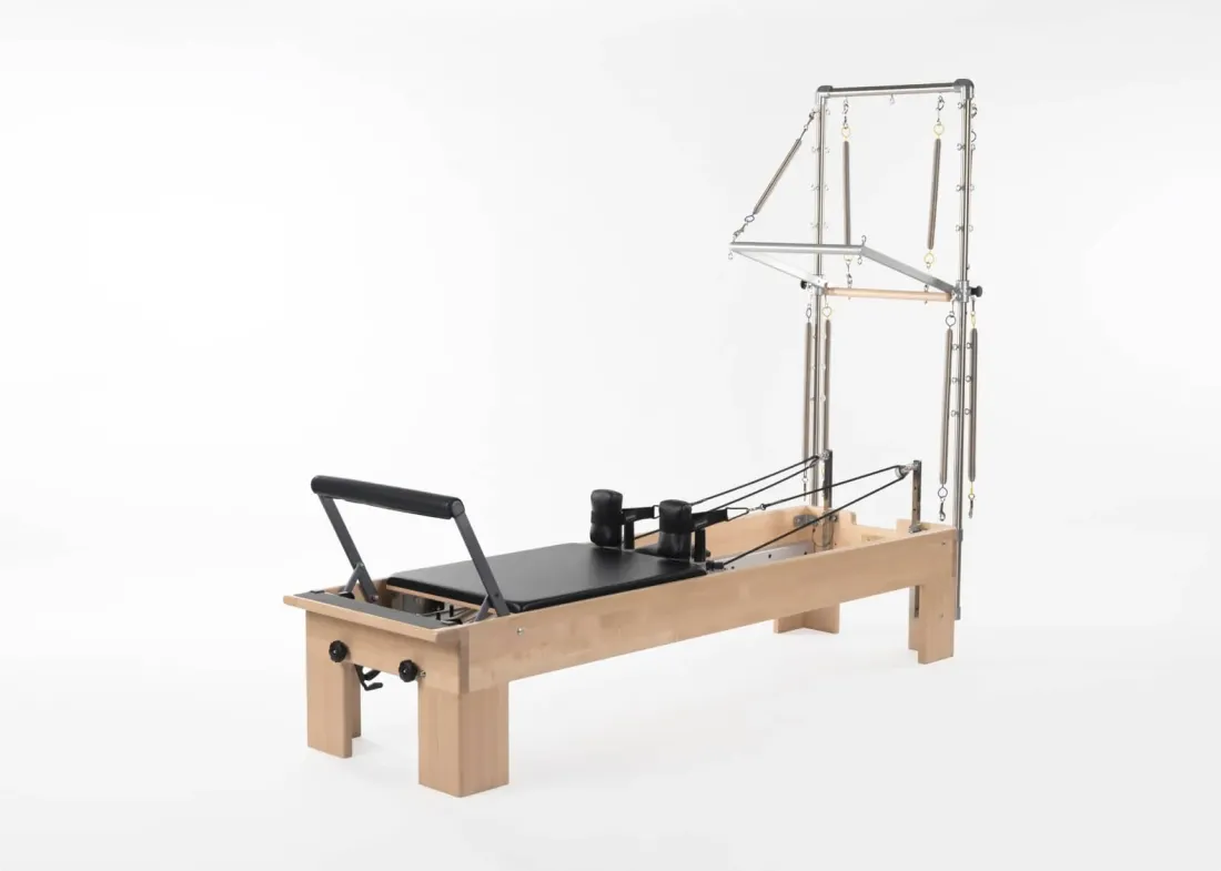 Реформер для пілатесу з вежею та матом Balanced Body Studio Reformer Revo MTO (BB-11949C-Storm, сірий)