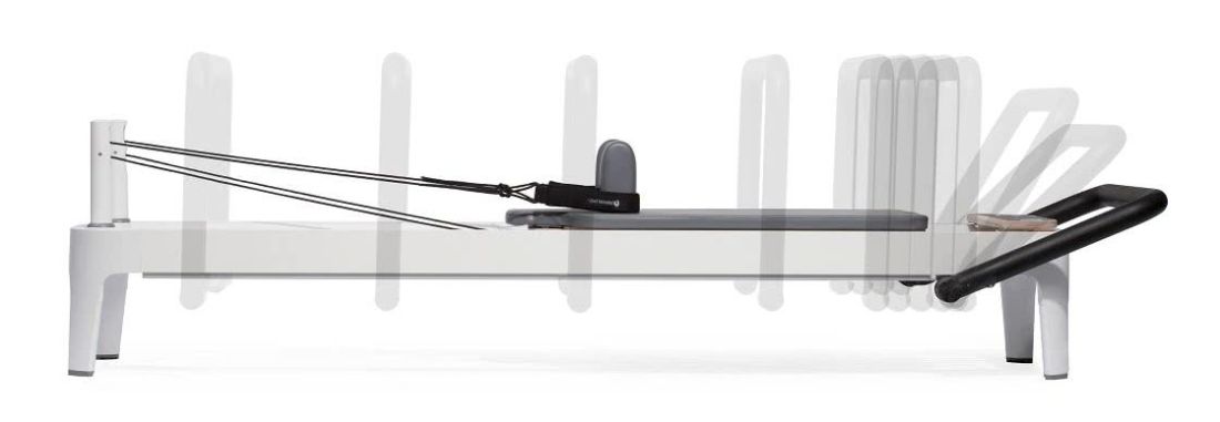 Реформер тренажер для пілатесу Allegro 2 Balanced Body Standard Steel Footbar (стандартна комплектація без додаткових ніжок)