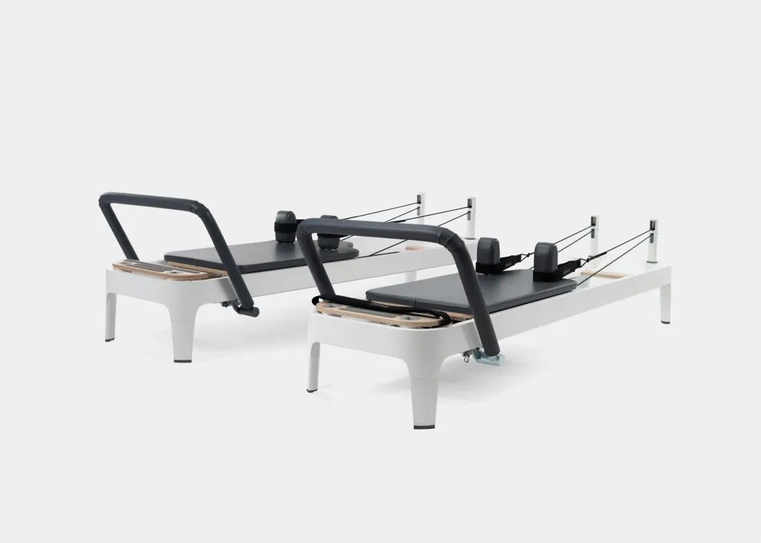 Реформер тренажер для пілатесу Allegro 2 Balanced Body Standard Steel Footbar (стандартна комплектація без додаткових ніжок)