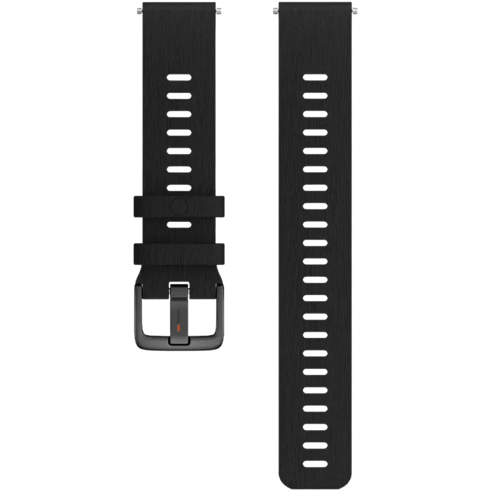 Polar силіконовий ремінець 20 мм для годинника Black Wristband 910106980 S-L