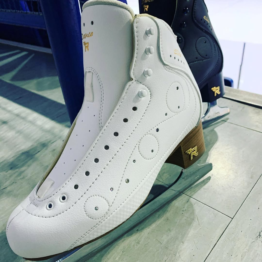 Фігурні черевики Risport Dance Elite White для танців на льоду професійні 240C