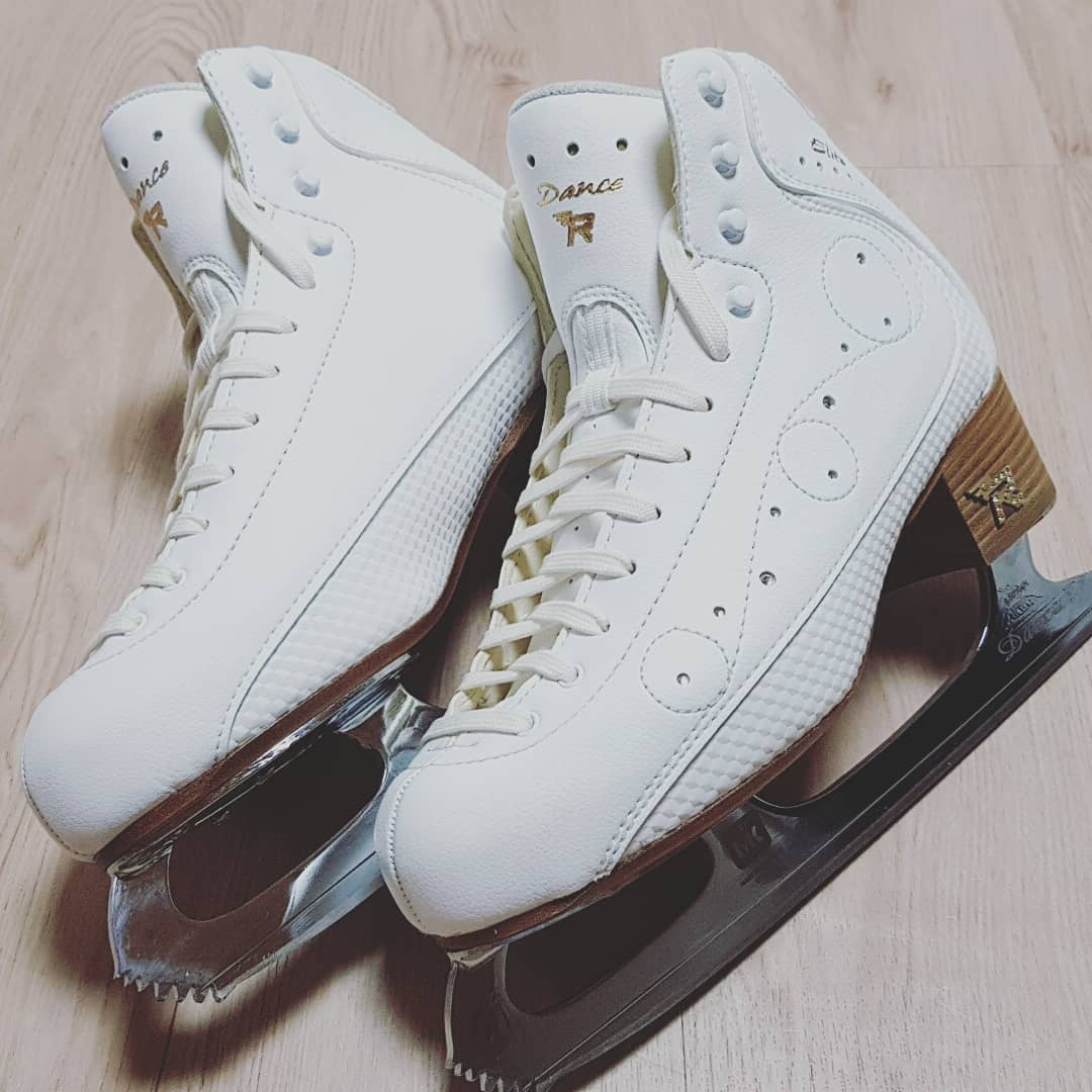 Фігурні черевики Risport Dance Elite White для танців на льоду професійні 240C