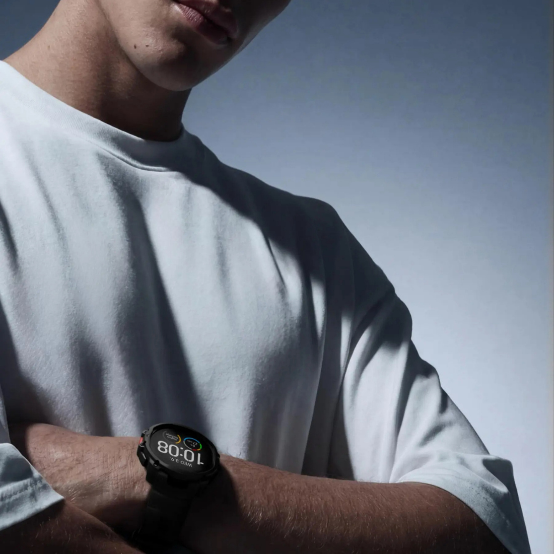 Смарт годинник для спорту, фітнесу та тренувань Polar Street X Night Black з світлодіодним ліхтариком та GPS