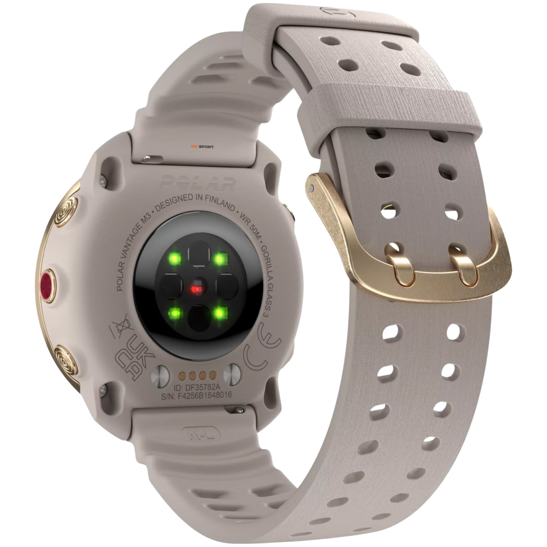 Polar Vantage M3 розумний годинник Smart Multi-Sport Greige Sand 900112399
