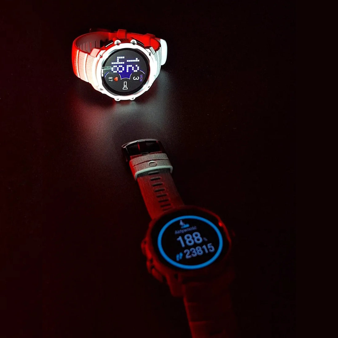 Спортивний годинник Polar Street X Snow White з ліхтариком та GPS чоловічий, жіночий наручний водонепроникний