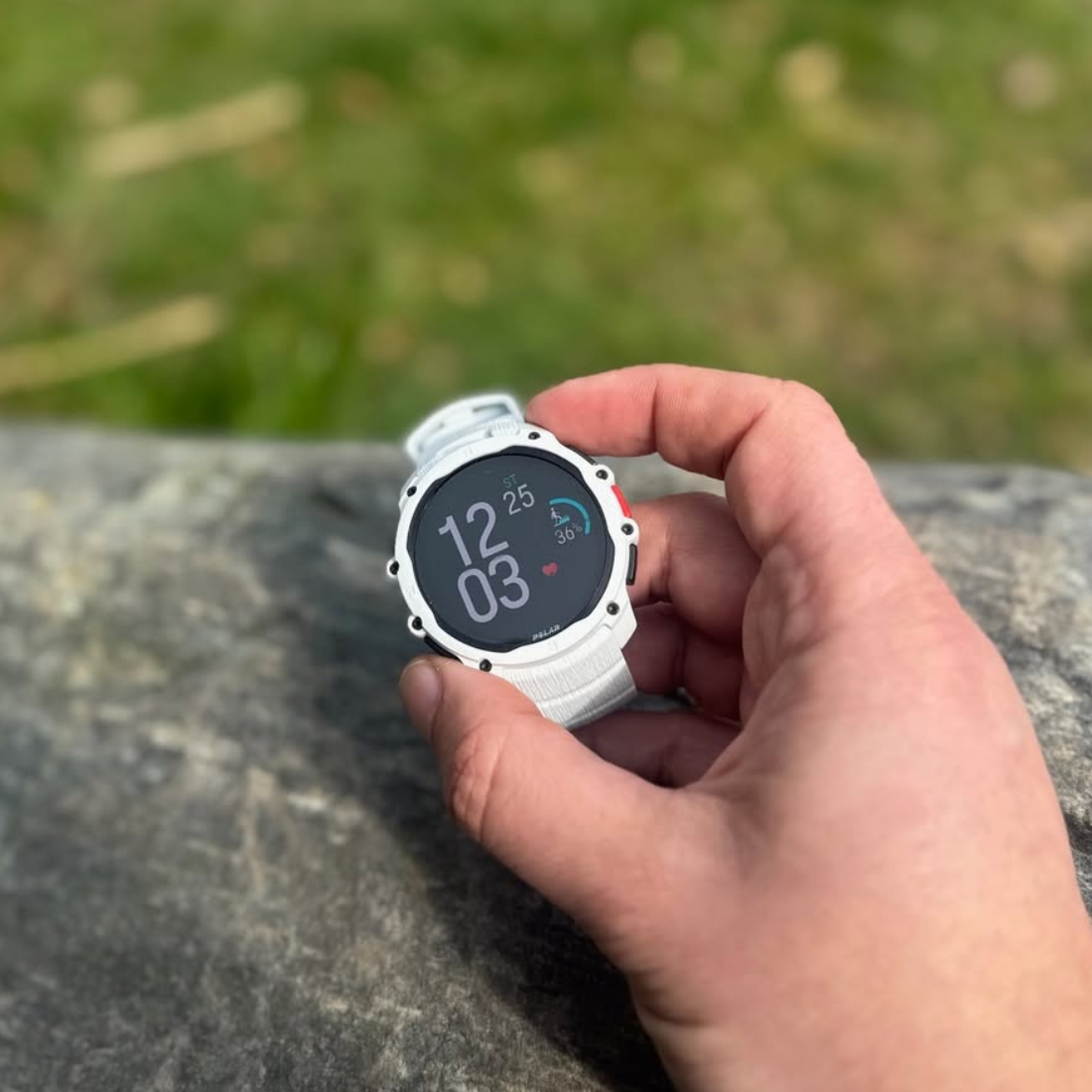 Спортивний годинник Polar Street X Snow White з ліхтариком та GPS чоловічий, жіночий наручний водонепроникний