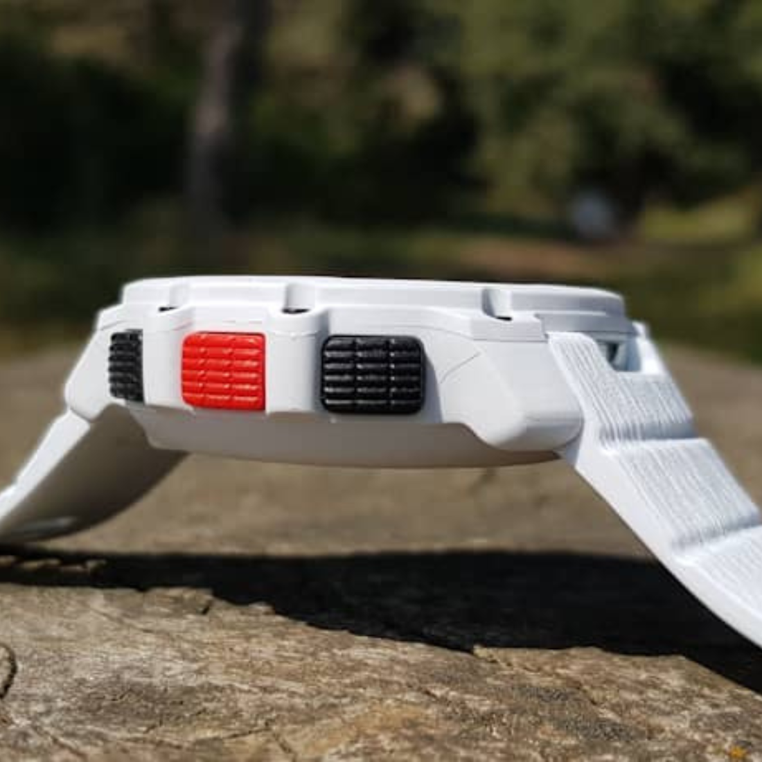 Спортивний годинник Polar Street X Snow White з ліхтариком та GPS чоловічий, жіночий наручний водонепроникний