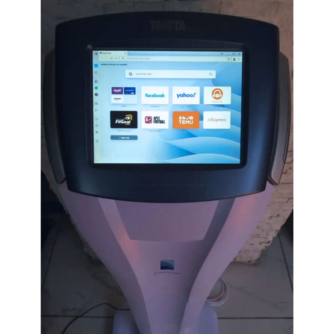 Ваги Tanita MC-980MA PLUS White професійний медичний аналізатор складу тіла