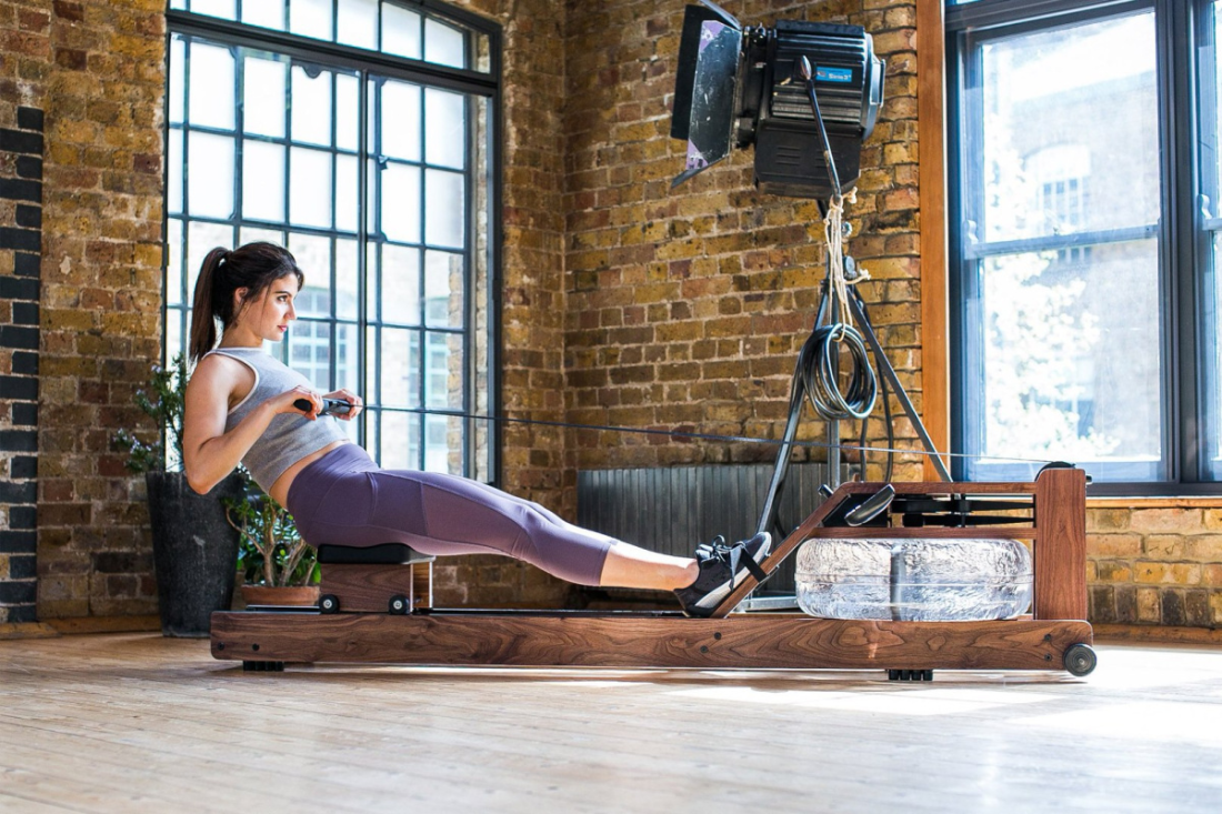 Гребний тренажер для дому WaterRower Classic Walnut S4 водний дерев'яний професійний