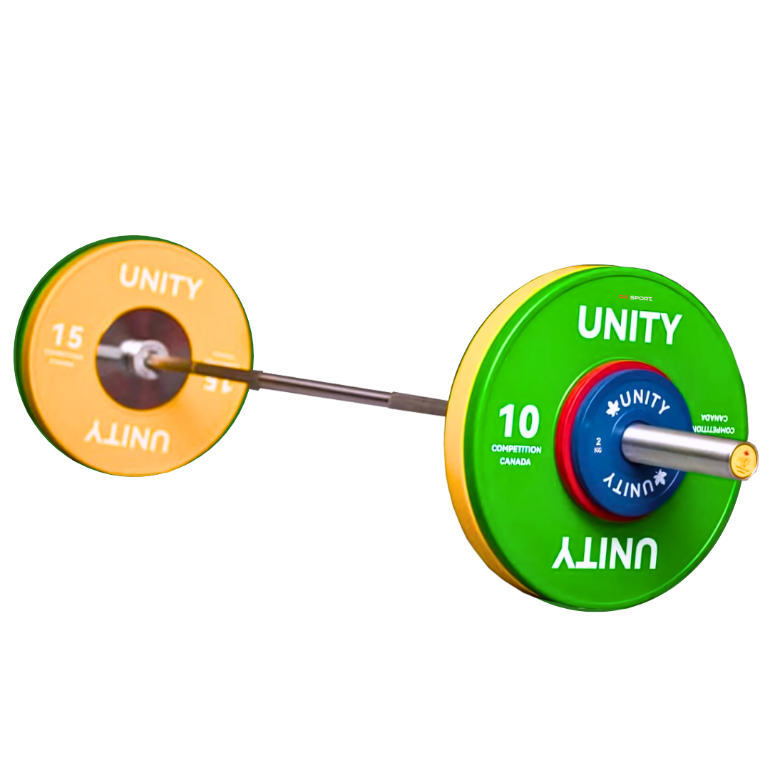 Комплект для змагань з важкої атлетики для жінок UNITY стандарт IWF