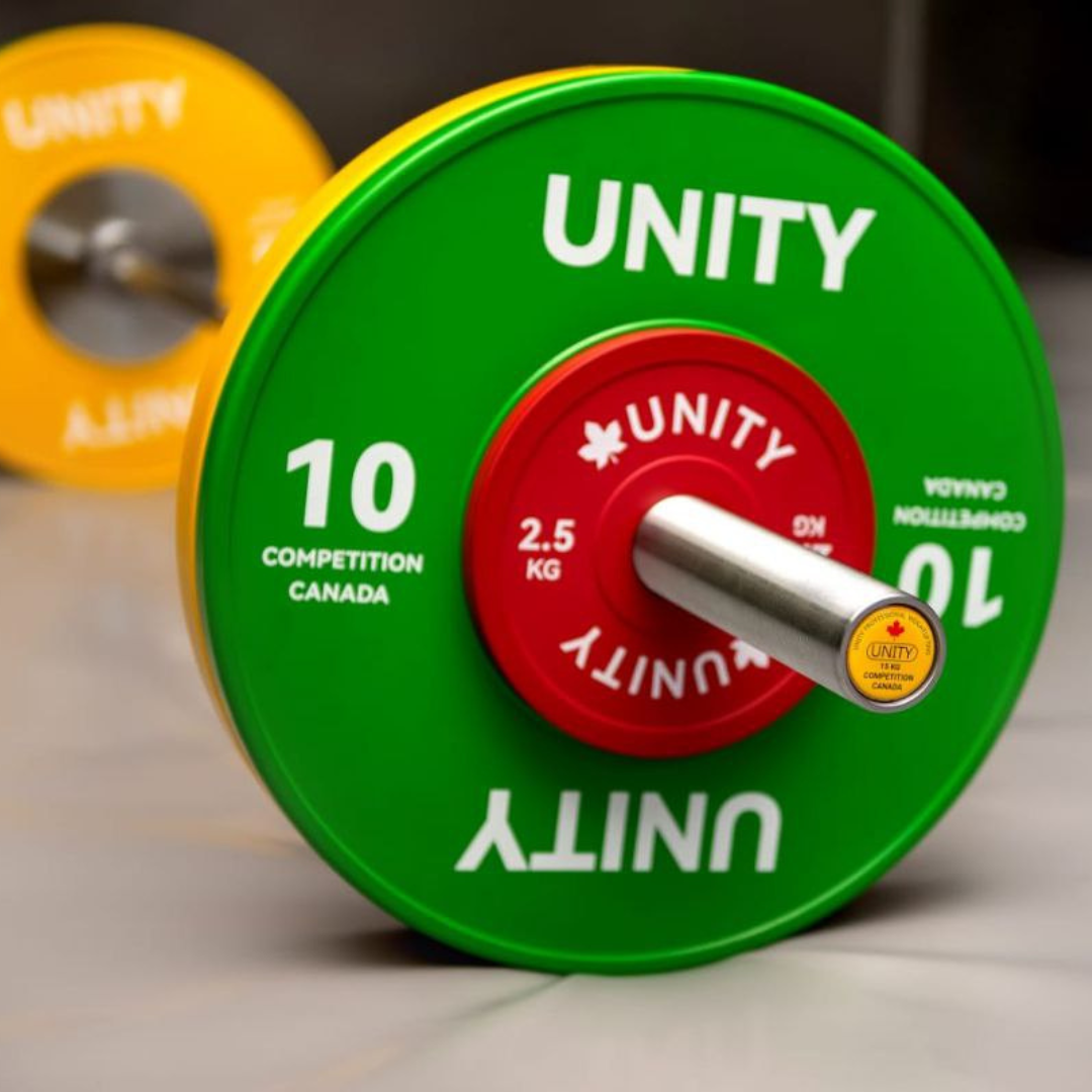 Комплект для змагань з важкої атлетики для чоловіків UNITY стандарт IWF