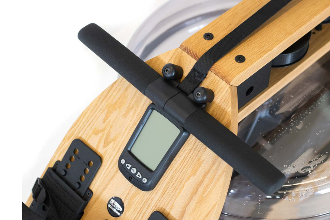WaterRower A1 Studio Ash силовий тренажер для греблі з водою компактний, дерев'яний, для дому
