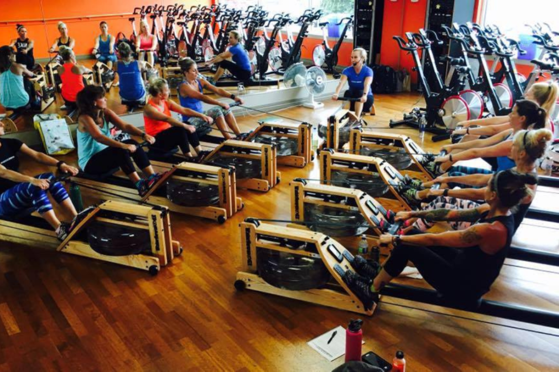 WaterRower A1 Studio Ash силовий тренажер для греблі з водою компактний, дерев'яний, для дому