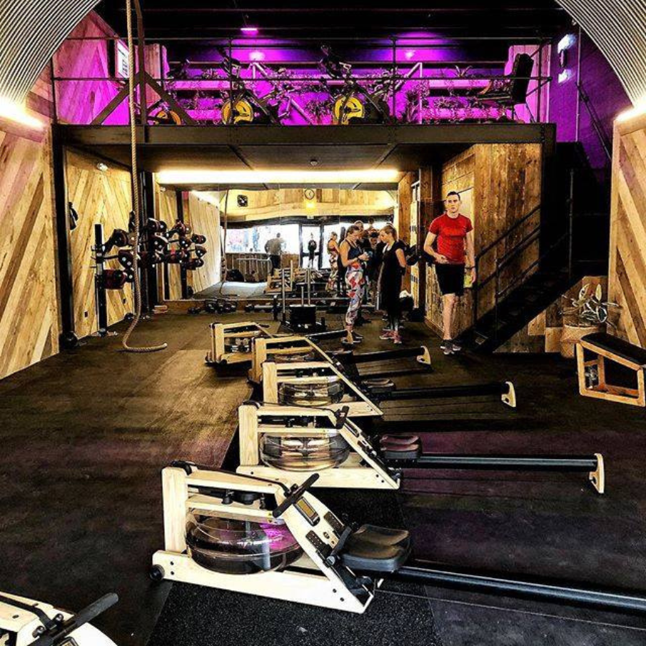 WaterRower A1 Studio Ash силовий тренажер для греблі з водою компактний, дерев'яний, для дому