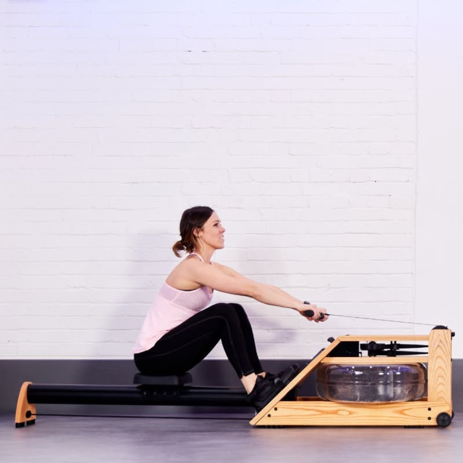 WaterRower A1 Studio Ash силовий тренажер для греблі з водою компактний, дерев'яний, для дому