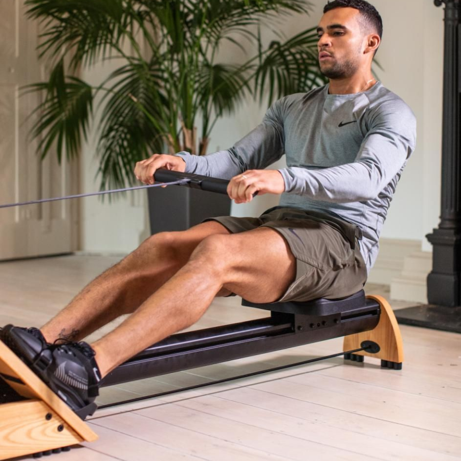 WaterRower A1 Studio Ash силовий тренажер для греблі з водою компактний, дерев'яний, для дому