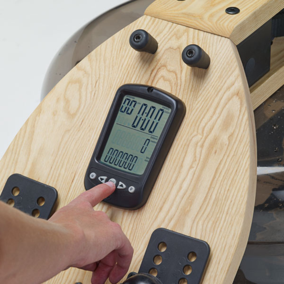 WaterRower A1 Studio Ash силовий тренажер для греблі з водою компактний, дерев'яний, для дому