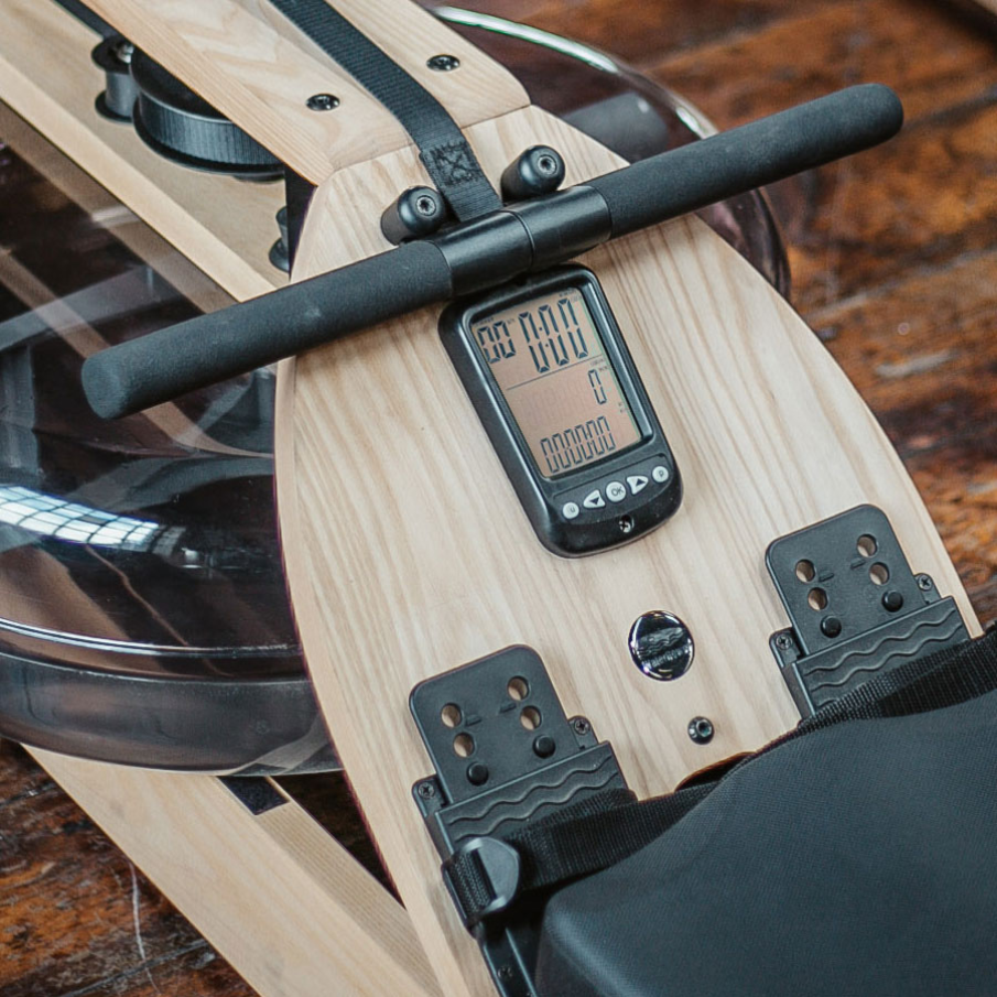 WaterRower A1 Studio Ash силовий тренажер для греблі з водою компактний, дерев'яний, для дому